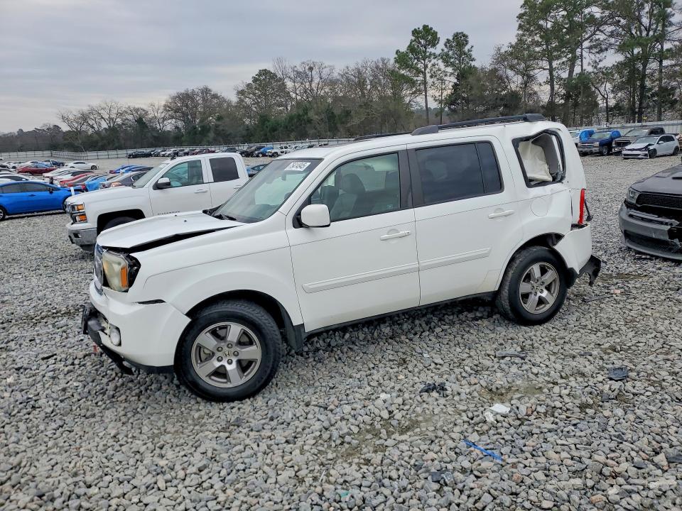 HONDA PILOT EXL 2011 with VIN 5FNYF3H66BB001539 - Photo from auction