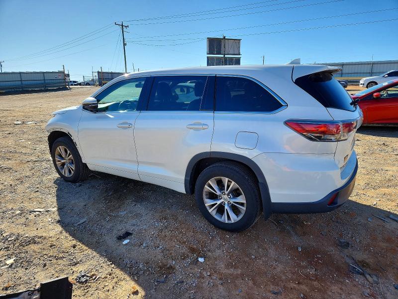 Photo 2 from auction – 2014 TOYOTA HIGHLANDER with VIN 5TDBKRFH6ES047400