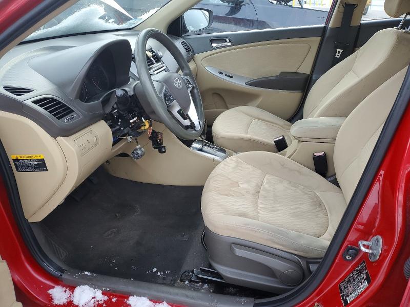 Photo 7 from auction – 2012 HYUNDAI ACCENT GLS with VIN KMHCU4AE0CU130758