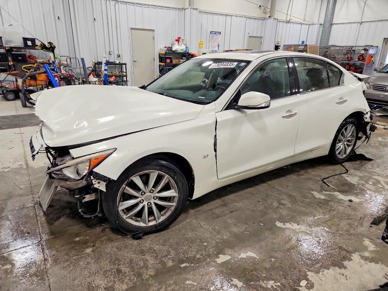 Photo 1 from auction – 2014 INFINITI Q50 BASE with VIN JN1BV7AR1EM688190