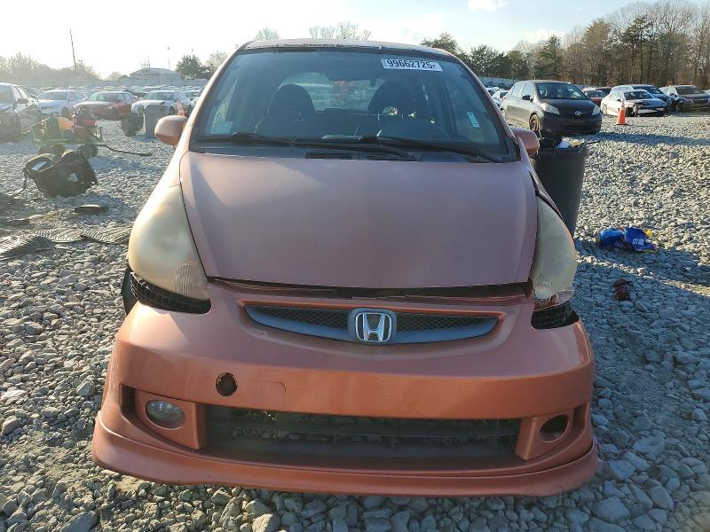 Photo 5 from auction – 2008 HONDA FIT SPORT with VIN JHMGD38668S048159