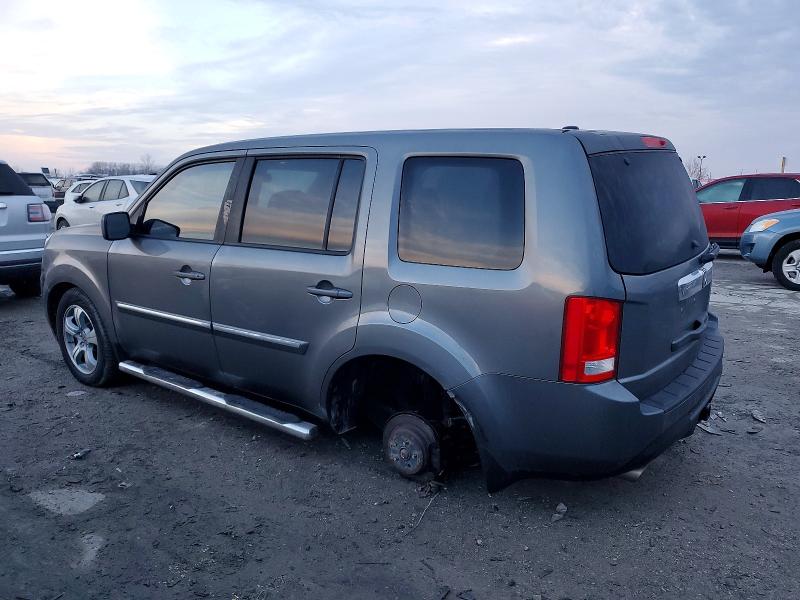 Photo 2 from auction – 2012 HONDA PILOT EXL with VIN 5FNYF4H5XCB028354
