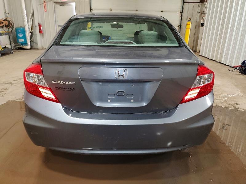 Photo 6 from auction – 2012 HONDA CIVIC LX with VIN 19XFB2F53CE369031