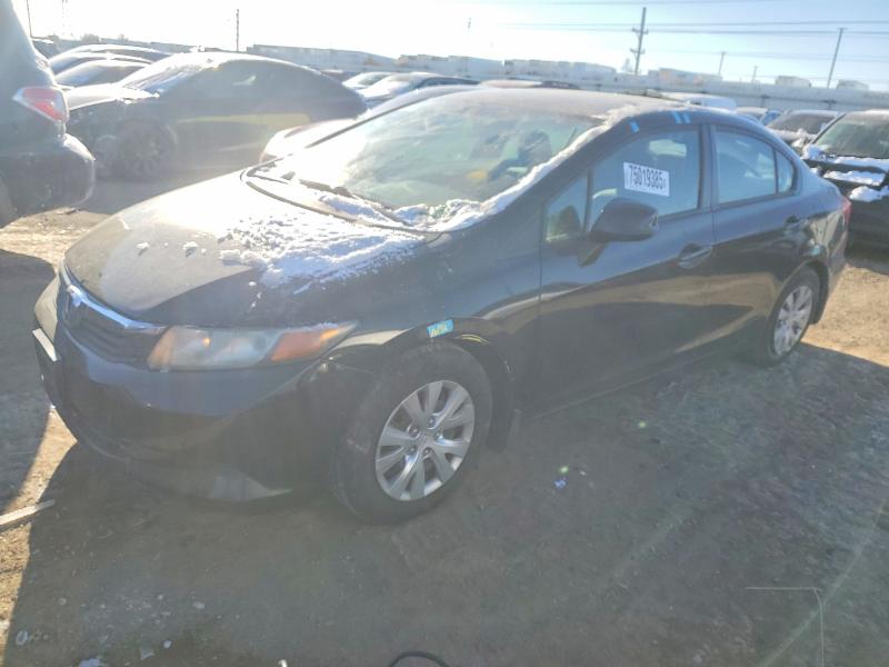 HONDA CIVIC LX 2012 with VIN 19XFB2F54CE037311 - Photo from auction