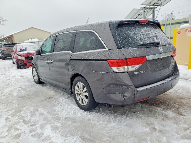Photo 2 from auction – 2016 HONDA ODYSSEY SE with VIN 5FNRL5H36GB112355