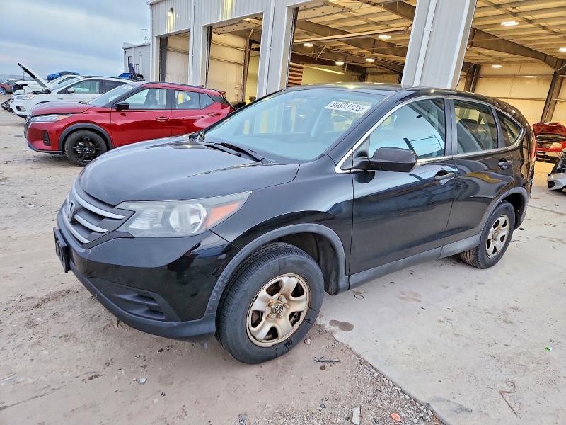 HONDA CR-V LX 2014 with VIN 2HKRM3H33EH555305 - Photo from auction