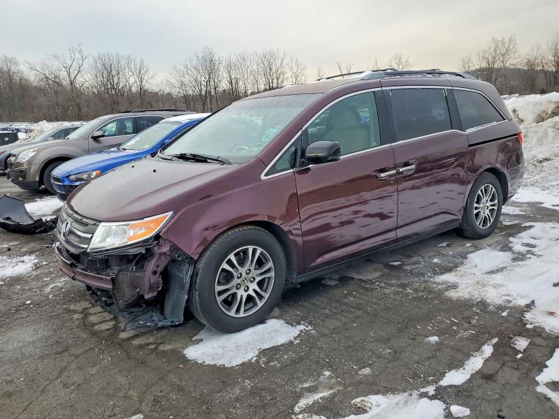 HONDA ODYSSEY EX 2011 with VIN 5FNRL5H48BB044707 - Photo from auction