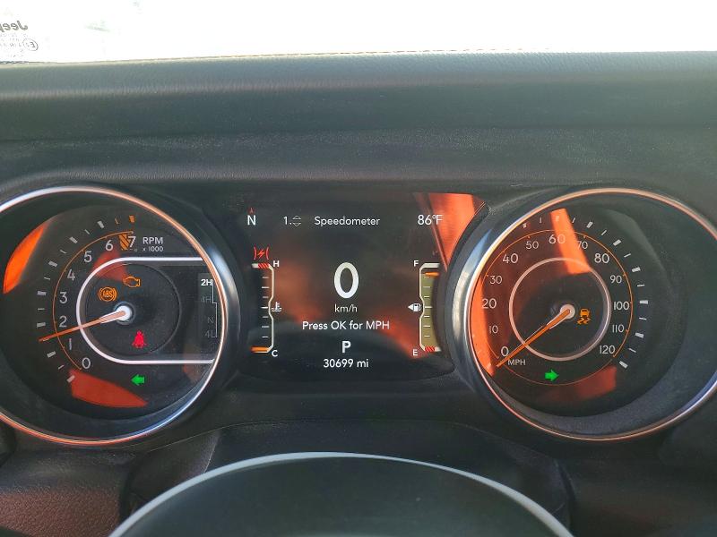 Photo 9 from auction – 2023 JEEP GLADIATOR with VIN 1C6HJTFG7PL579008