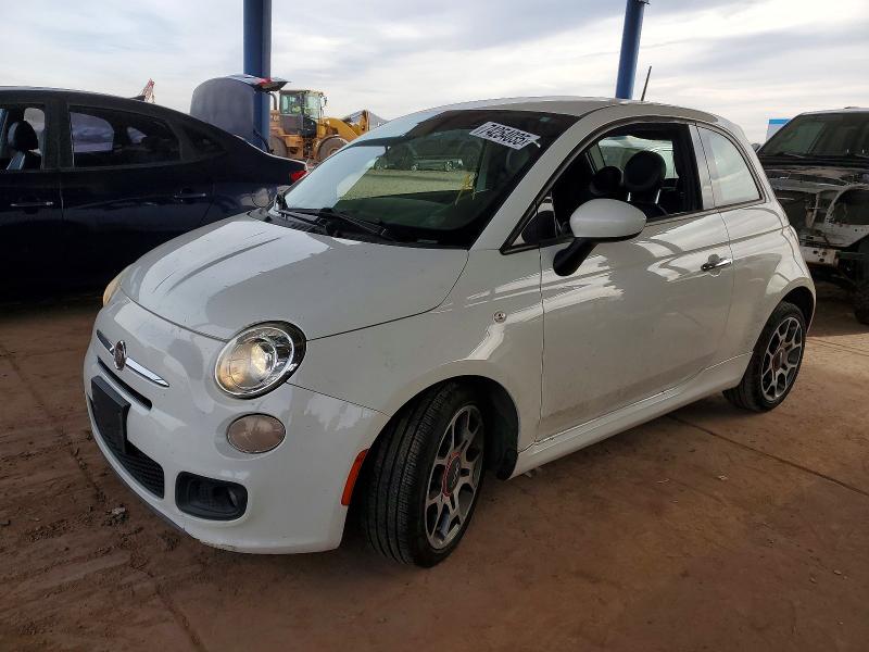 FIAT 500 SPORT 2015 with VIN 3C3CFFBR9FT598583 - Photo from auction