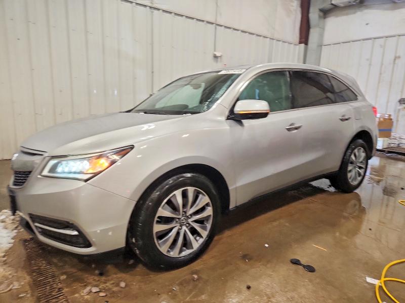 ACURA MDX TECHNO 2014 with VIN 5FRYD4H41EB008458 - Photo from auction