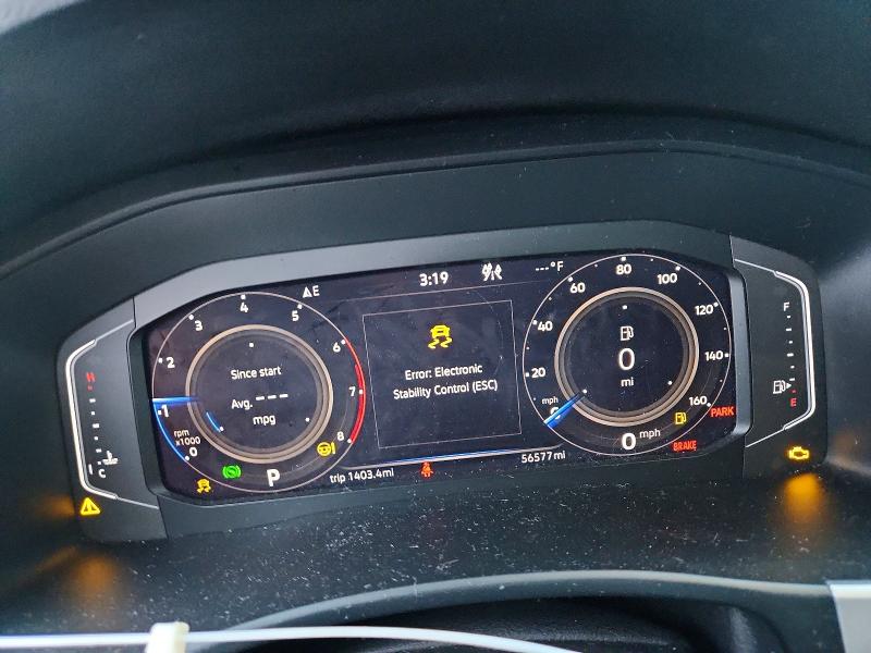 Photo 9 from auction – 2022 VOLKSWAGEN ATLAS SE with VIN 1V2KR2CA3NC557620