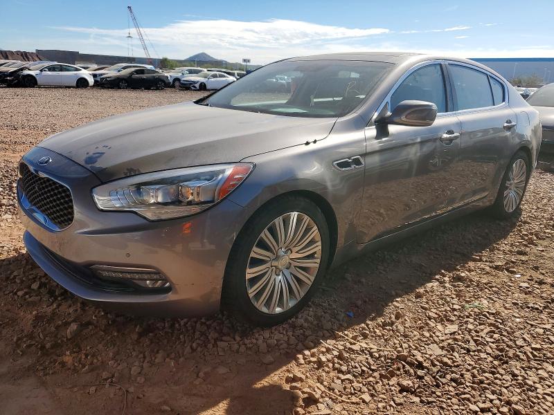 KIA K900 2015 with VIN KNALU4D46F6025736 - Photo from auction