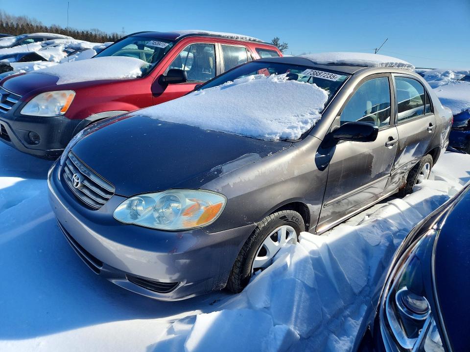 TOYOTA COROLLA 2003 with VIN 1NXBR32E43Z017644 - Photo from auction