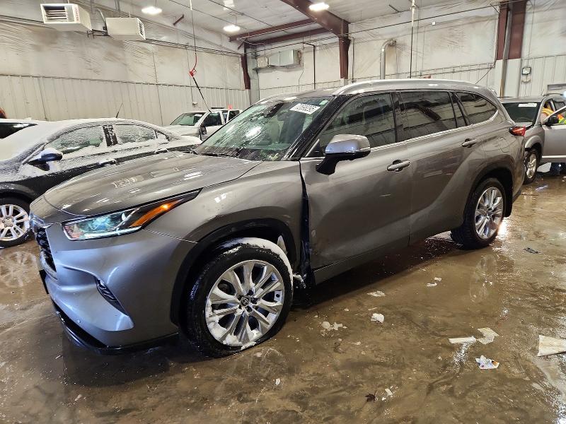 TOYOTA HIGHLANDER 2025 with VIN 5TDKDRBH4SS587548 - Photo from auction