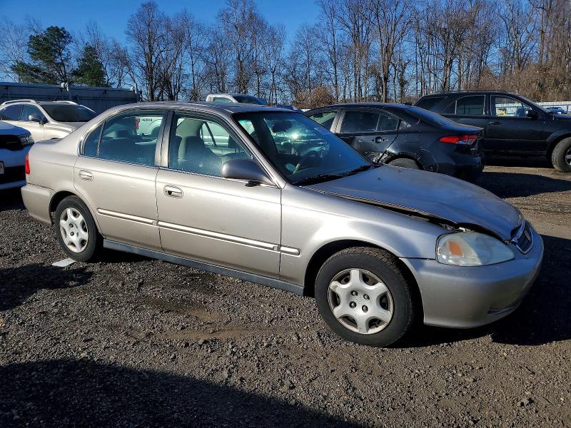 Photo 4 from auction – 2000 HONDA CIVIC EX with VIN 2HGEJ8647YH543642