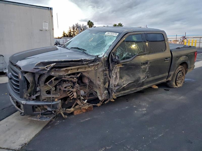 FORD F150 SUPER 2017 with VIN 1FTEW1EPXHKC19080 - Photo from auction