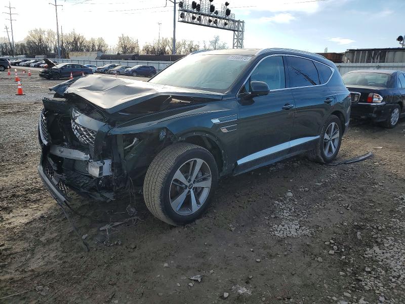 Photo 1 from auction – 2023 GENESIS GV80 BASE with VIN KMUHBDSB1PU131988