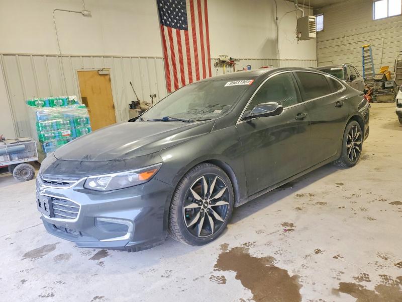 CHEVROLET MALIBU 2018 with VIN 1G1ZD5ST0JF120761 - Photo from auction