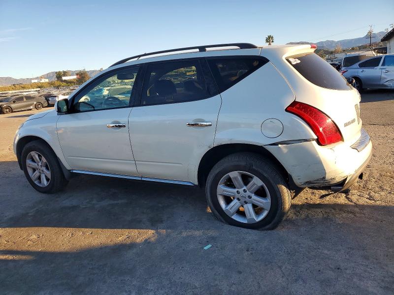 Photo 2 from auction – 2007 NISSAN MURANO SL with VIN JN8AZ08TX7W529024