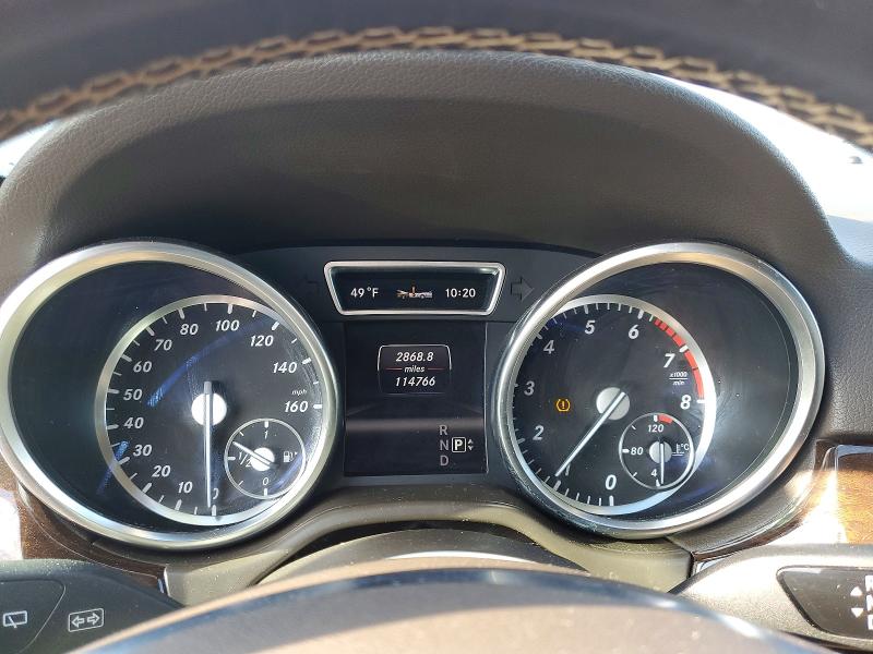 Photo 9 from auction – 2013 MERCEDES-BENZ ML 350 4MA with VIN 4JGDA5HB7DA249151