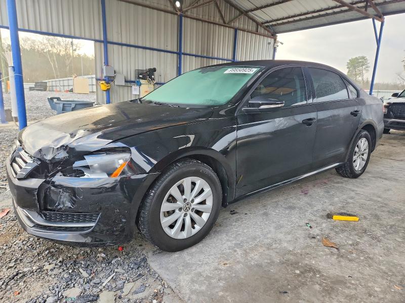 Photo 1 from auction – 2012 VOLKSWAGEN PASSAT S with VIN 1VWAH7A33CC098164
