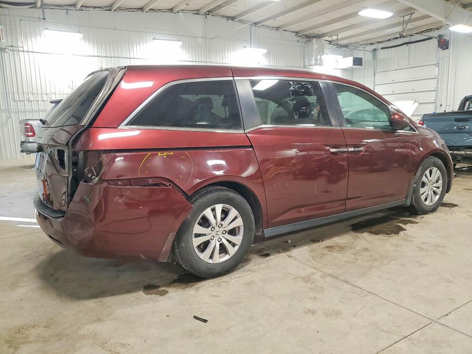 Photo 3 from auction – 2016 HONDA ODYSSEY with VIN 5FNRL5H66GB046805