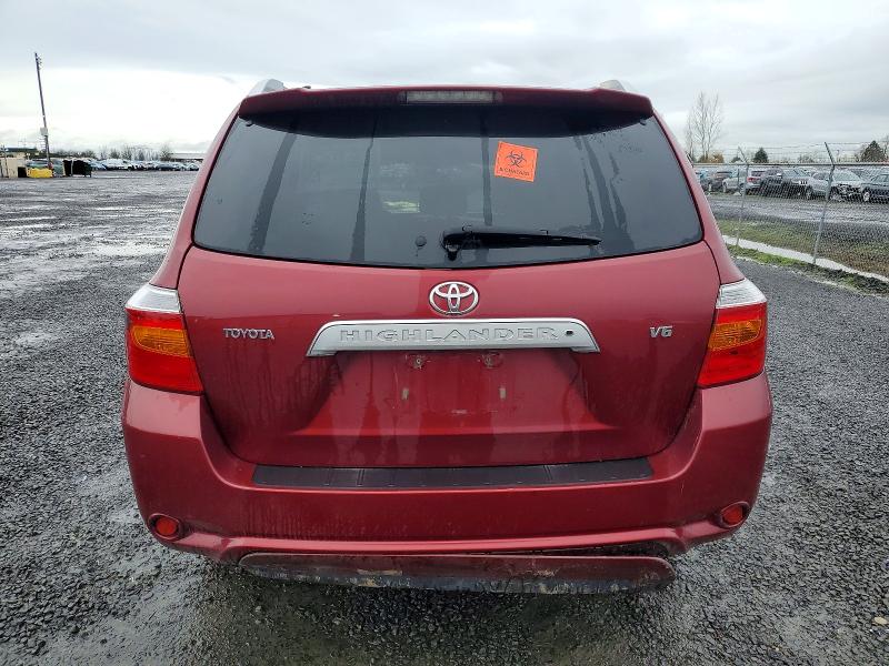 Photo 6 from auction – 2008 TOYOTA HIGHLANDER with VIN JTEDS42A682002095