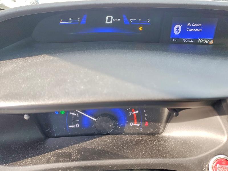 Photo 9 from auction – 2015 HONDA CIVIC LX with VIN 2HGFB2F55FH039658