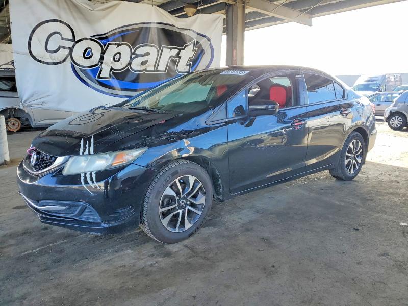 HONDA CIVIC EX 2014 with VIN 19XFB2F83EE210846 - Photo from auction