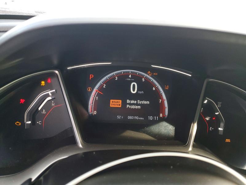 Photo 9 from auction – 2019 HONDA CIVIC with VIN 2HGFC2F86KH581269