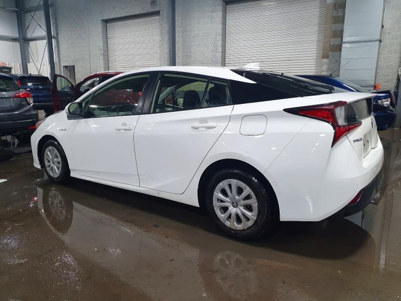 Photo 2 from auction – 2021 TOYOTA PRIUS with VIN JTDKAMFU7M3149596