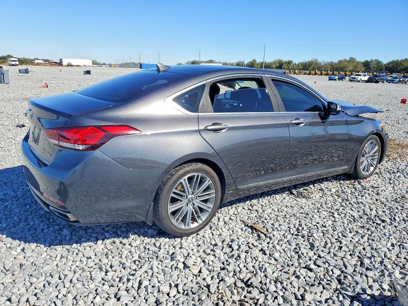 Photo 3 from auction – 2018 GENESIS G80 BASE with VIN KMHGN4JE3JU223625