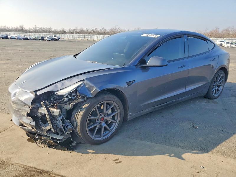 TESLA MODEL 3 2023 with VIN 5YJ3E1EBXPF387876 - Photo from auction