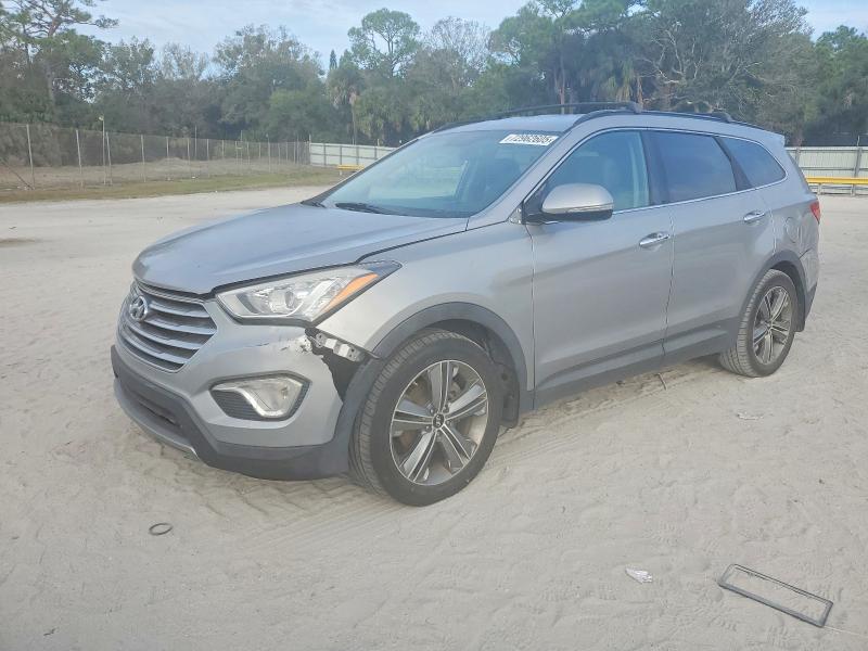 HYUNDAI SANTA FE 2016 with VIN KM8SN4HF9GU145241 - Photo from auction