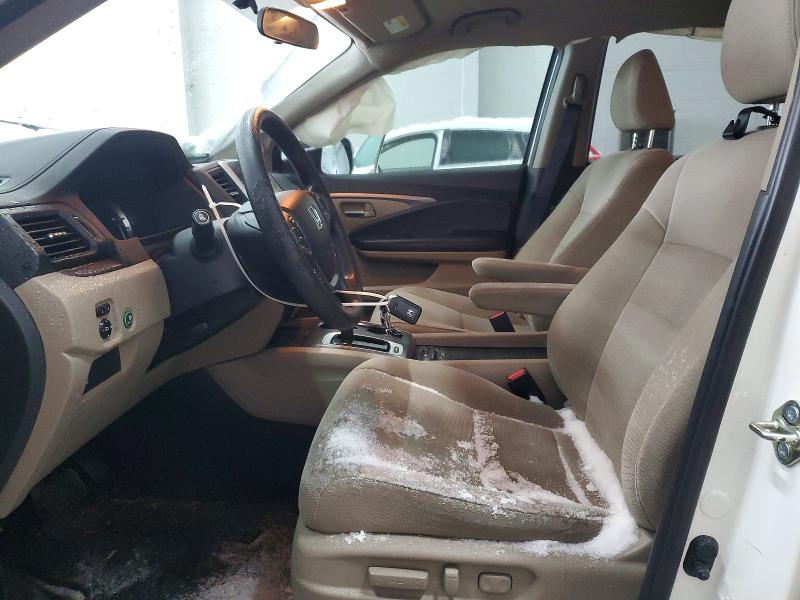 Photo 7 from auction – 2017 HONDA PILOT with VIN 5FNYF5H35HB012140