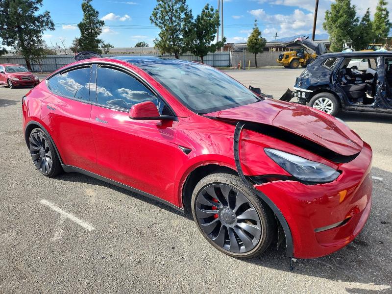 Photo 4 from auction – 2022 TESLA MODEL Y with VIN 7SAYGDEF2NF441966