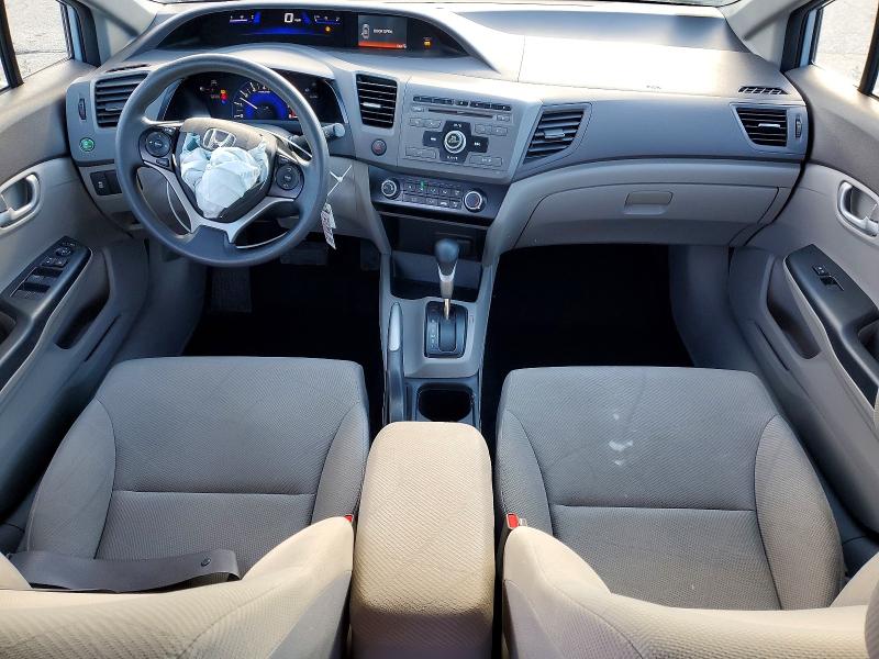 Photo 8 from auction – 2012 HONDA CIVIC LX with VIN 2HGFB2F52CH540647