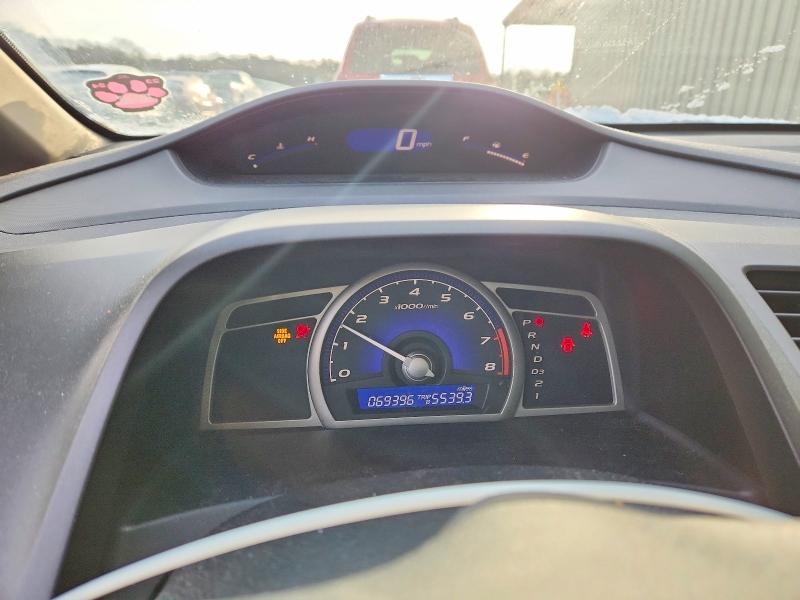 Photo 9 from auction – 2009 HONDA CIVIC LX with VIN 2HGFA16529H359005