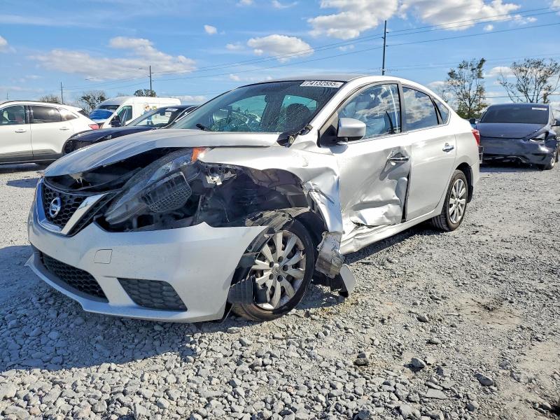 NISSAN SENTRA S 2017 with VIN 3N1AB7AP1HY303473 - Photo from auction