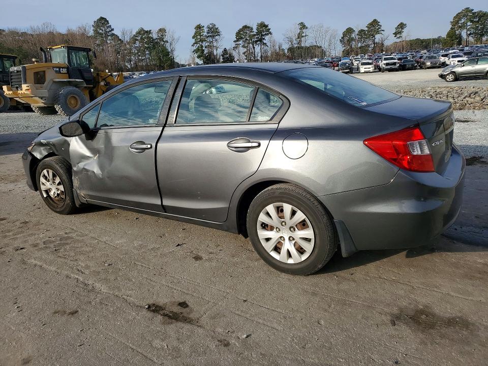 Photo 2 from auction – 2012 HONDA CIVIC with VIN 19XFB2F51CE021454