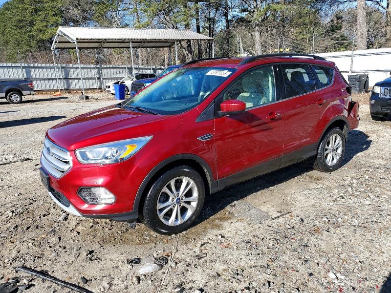FORD ESCAPE SEL 2018 with VIN 1FMCU0HD1JUB03989 - Photo from auction