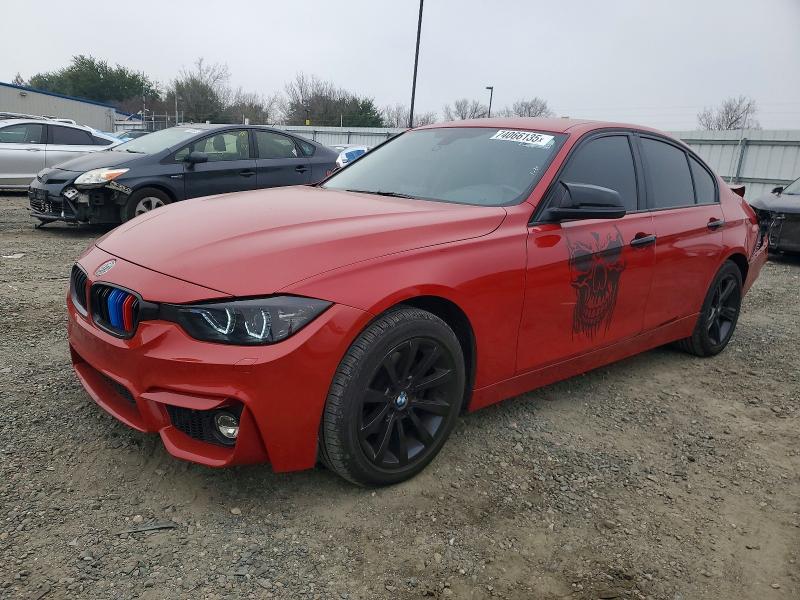 BMW 320 I 2013 with VIN WBA3B1C54DK129077 - Photo from auction