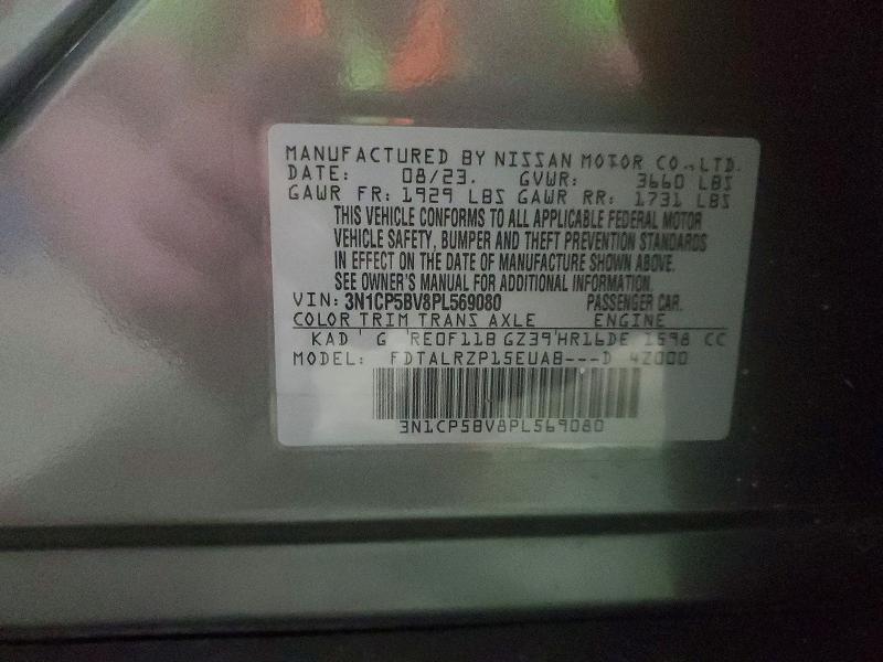 Photo 14 from auction – 2023 NISSAN KICKS with VIN 3N1CP5BV8PL569080