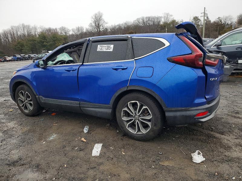 Photo 2 from auction – 2021 HONDA CR-V EX with VIN 7FARW2H56ME011534