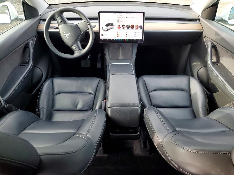 Photo 8 from auction – 2021 TESLA MODEL Y with VIN 5YJYGAEE0MF273200