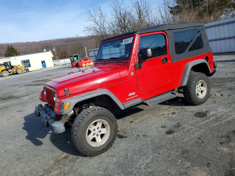 JEEP WRANGLER / 2005 with VIN 1J4FA44S15P360493 - Photo from auction