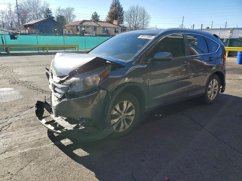 HONDA CR-V EX 2013 with VIN 2HKRM4H57DH646308 - Photo from auction