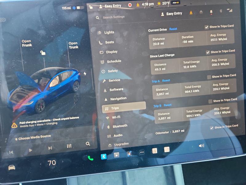 Photo 9 from auction – 2025 TESLA MODEL 3 with VIN 5YJ3E1ET0SF062994