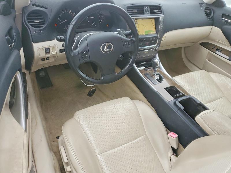 Photo 8 from auction – 2010 LEXUS IS with VIN JTHFF2C24A2510213