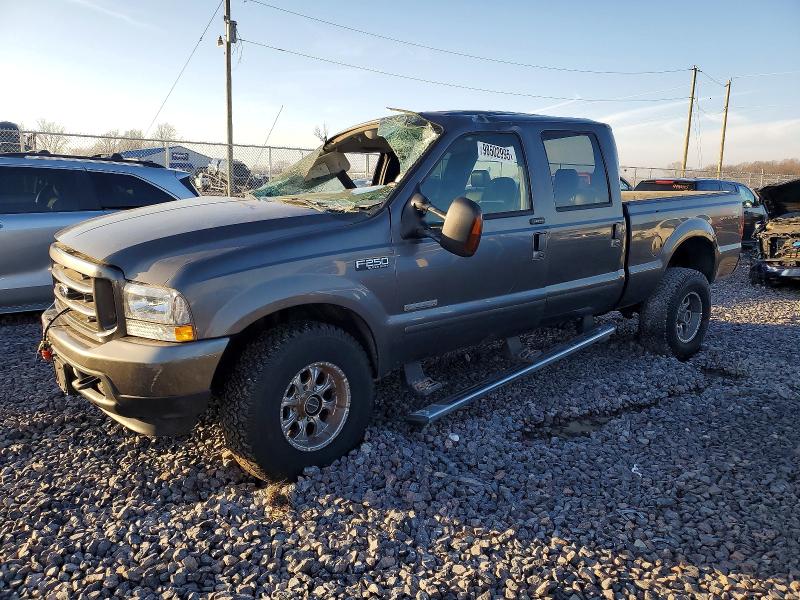 FORD F250 2004 with VIN 1FTNW21P94EA46608 - Photo from auction
